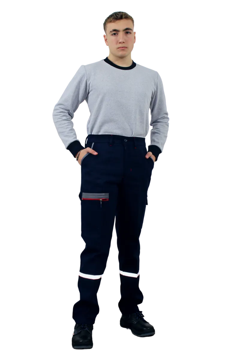 GABARDİN FERMUARLI PANTOLON