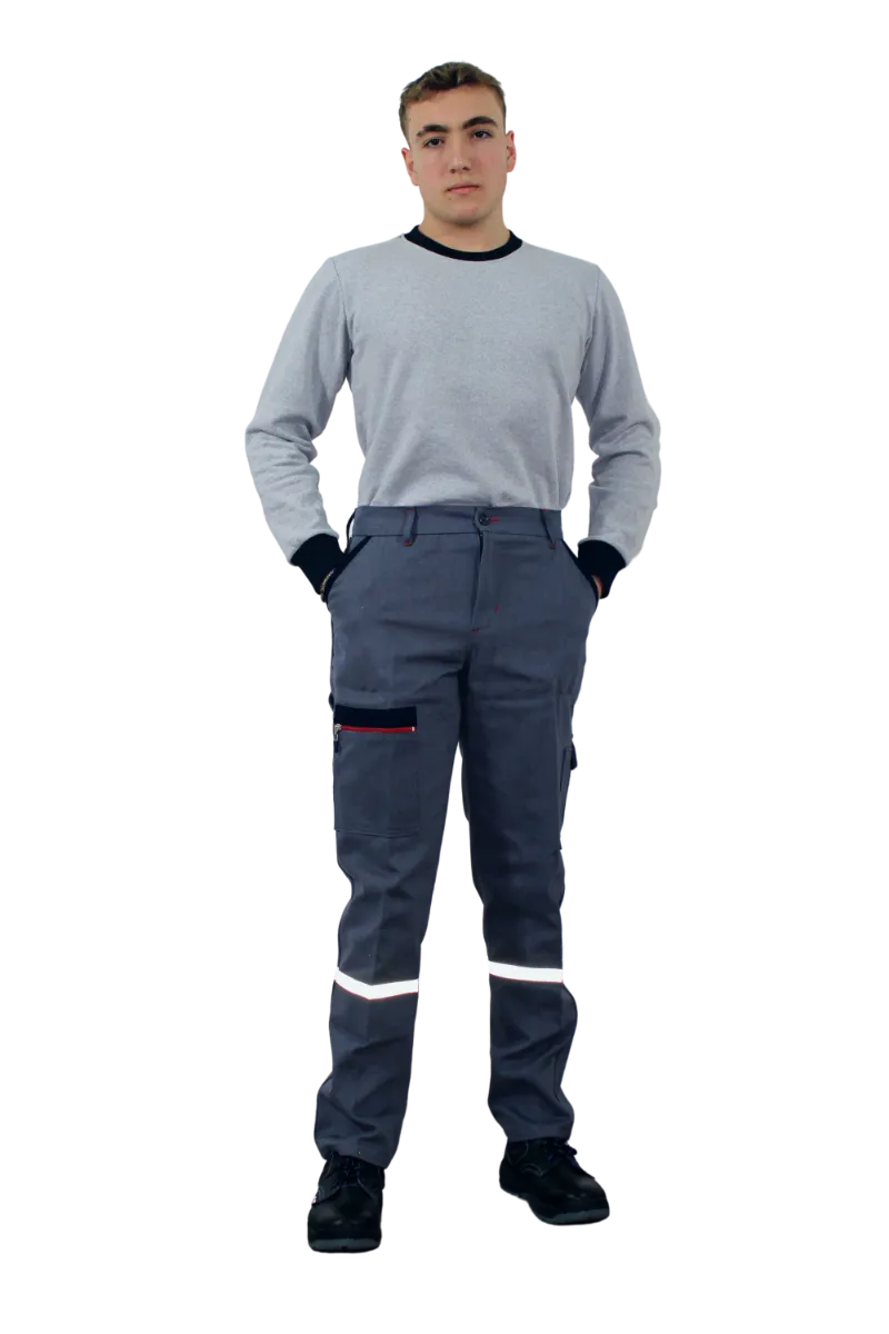 GABARDİN FERMUARLI PANTOLON