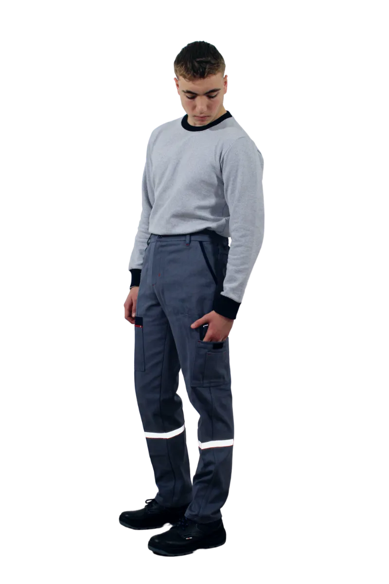 GABARDİN FERMUARLI PANTOLON