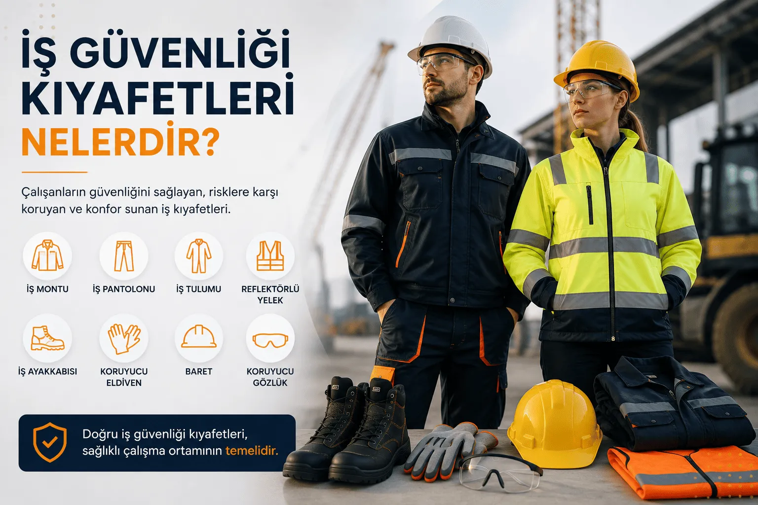 İş Güvenliği Kıyafetleri Nelerdir? Kullanım Alanları ve Seçim Rehberi