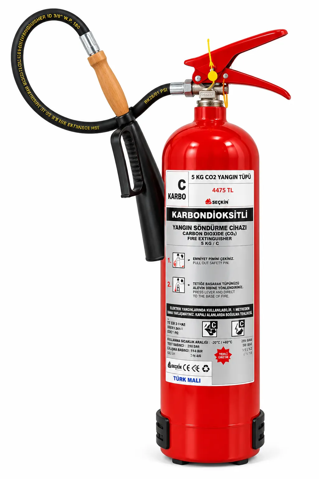 5 KG CO2 YSC  YANGIN TÜPÜ