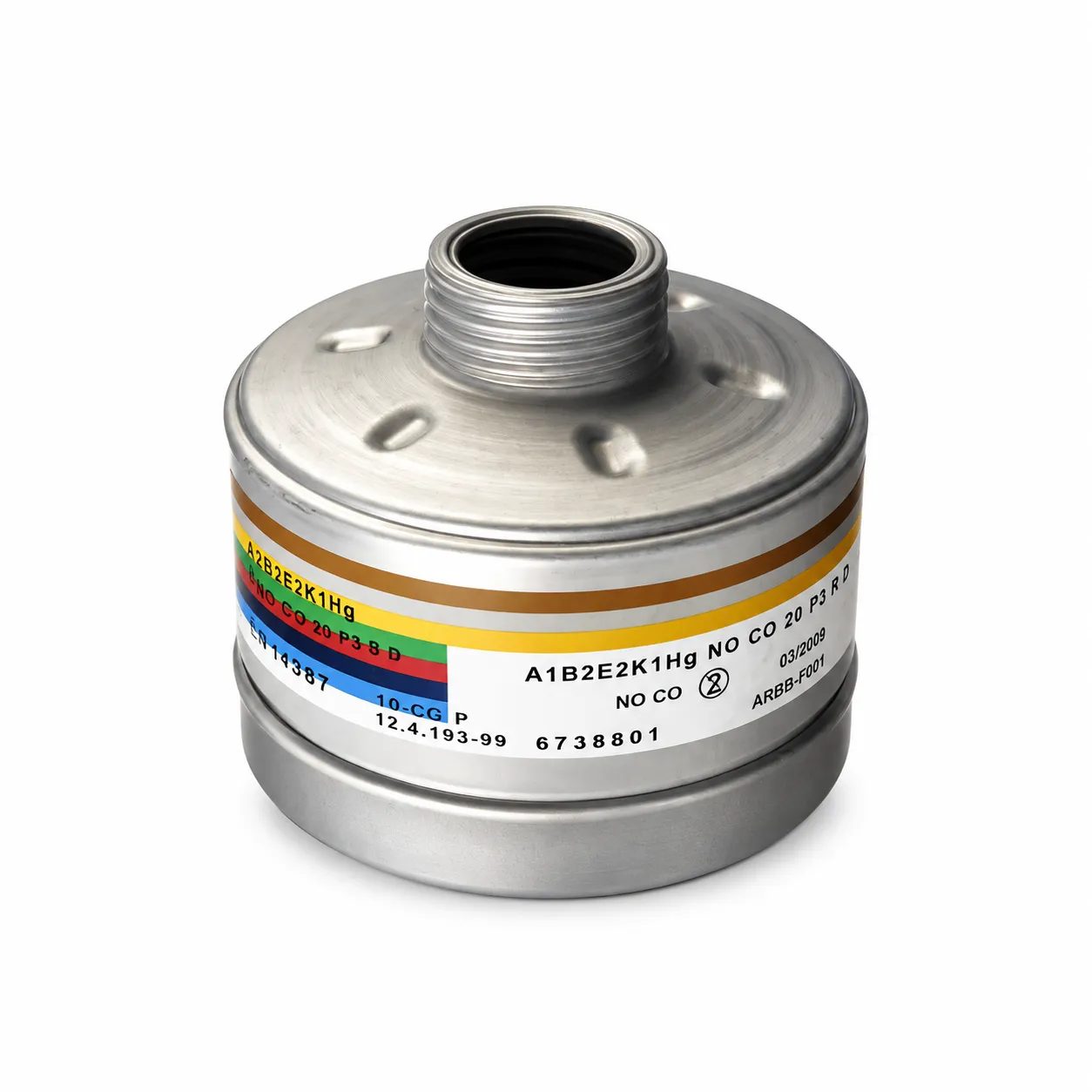 FILTRE RD40 A1B2E2K1 Hg CO NO P3 DRAEGER