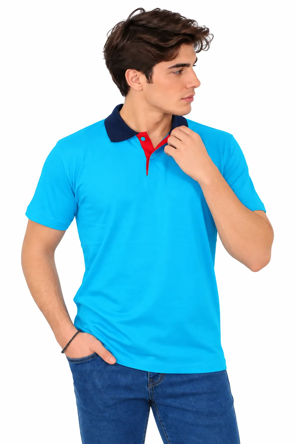 POLO YAKA PENYE T-SHIRT