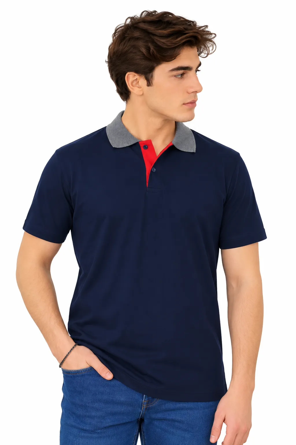POLO YAKA PENYE T-SHIRT