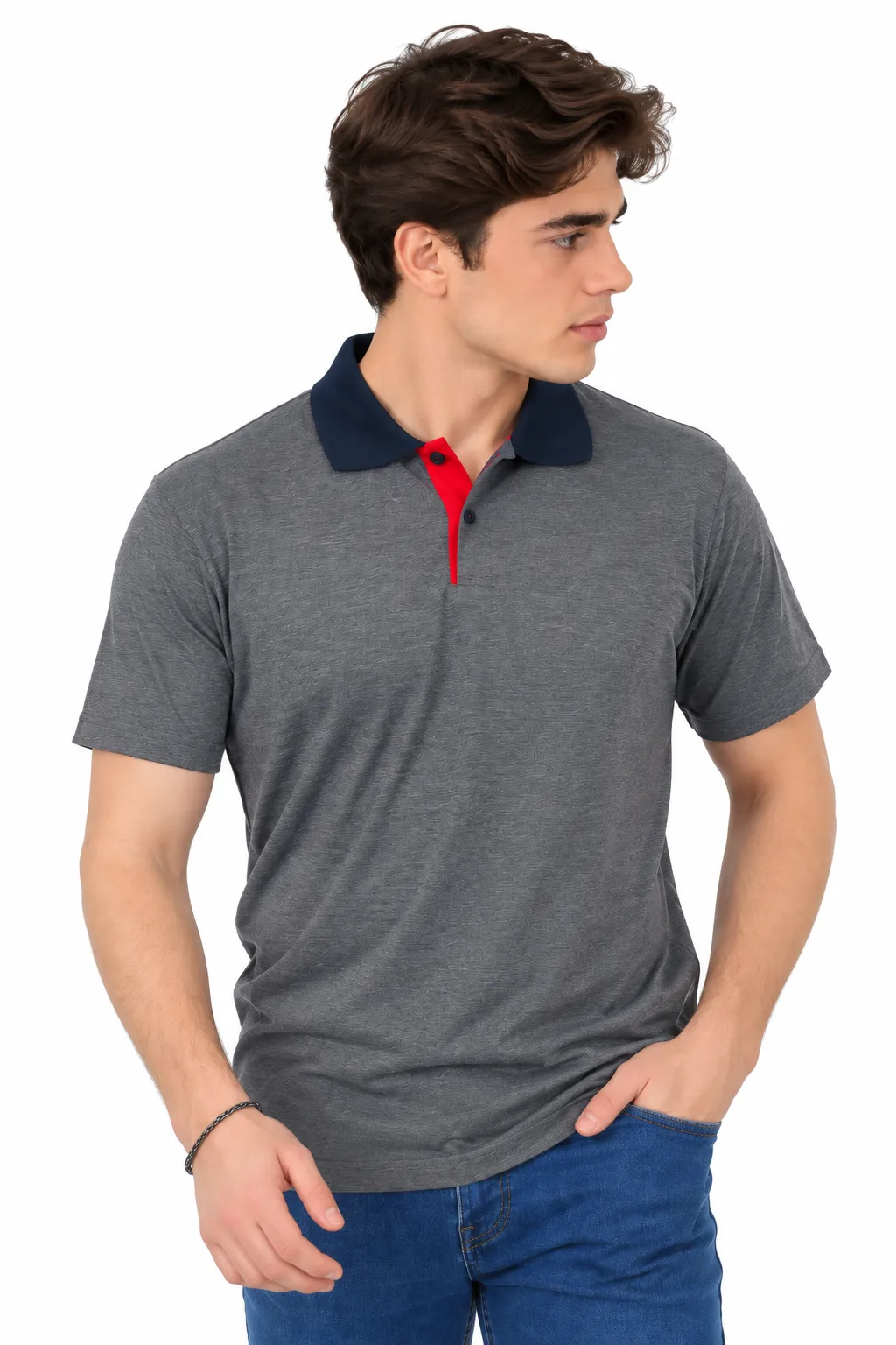 POLO YAKA PENYE T-SHIRT