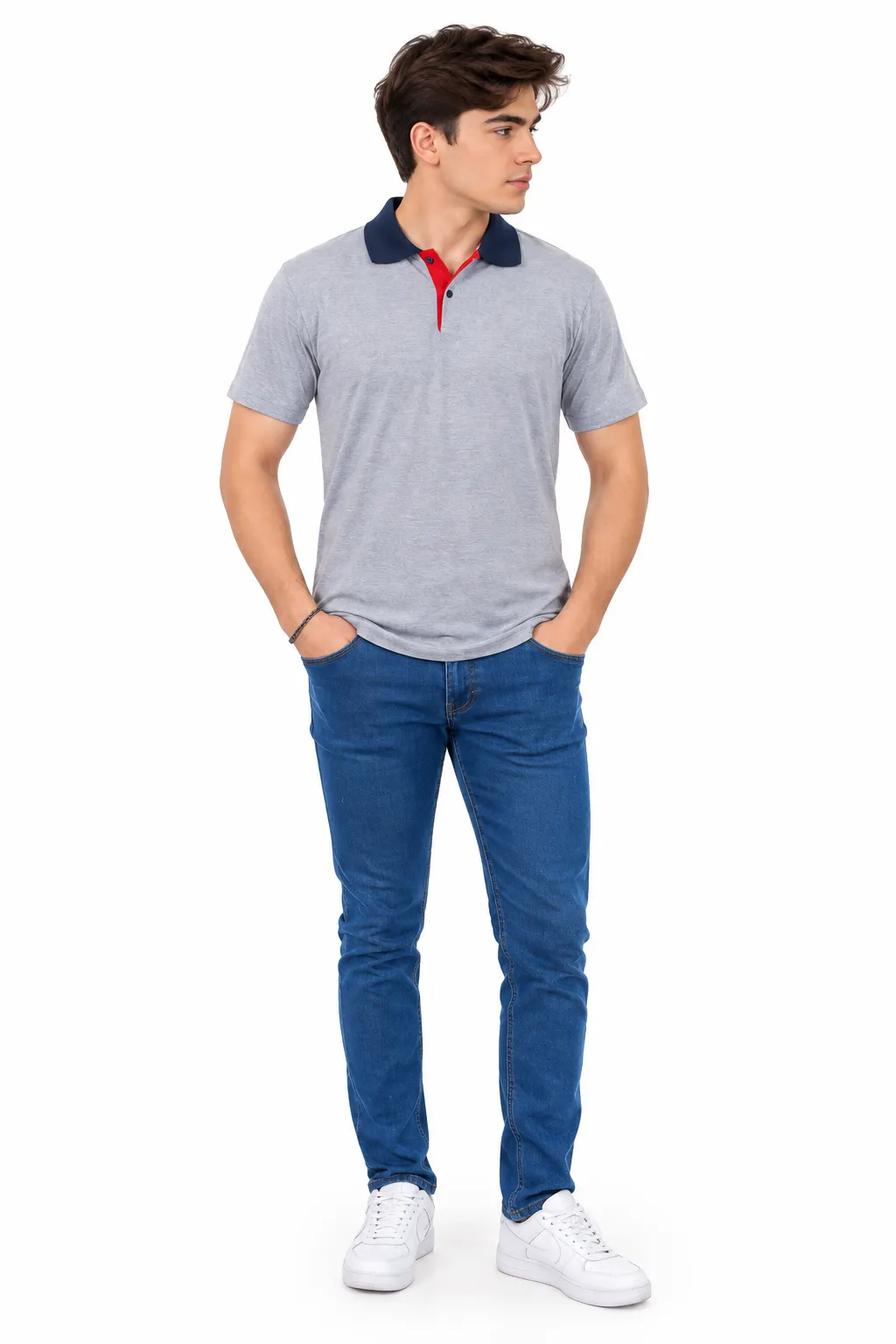 POLO YAKA PENYE T-SHIRT