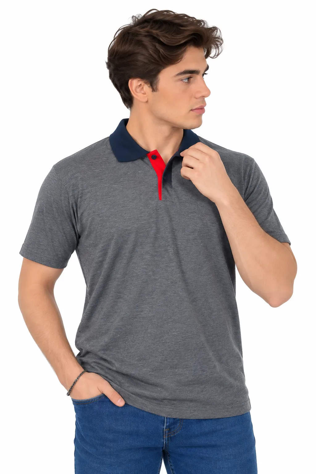 POLO YAKA PENYE T-SHIRT