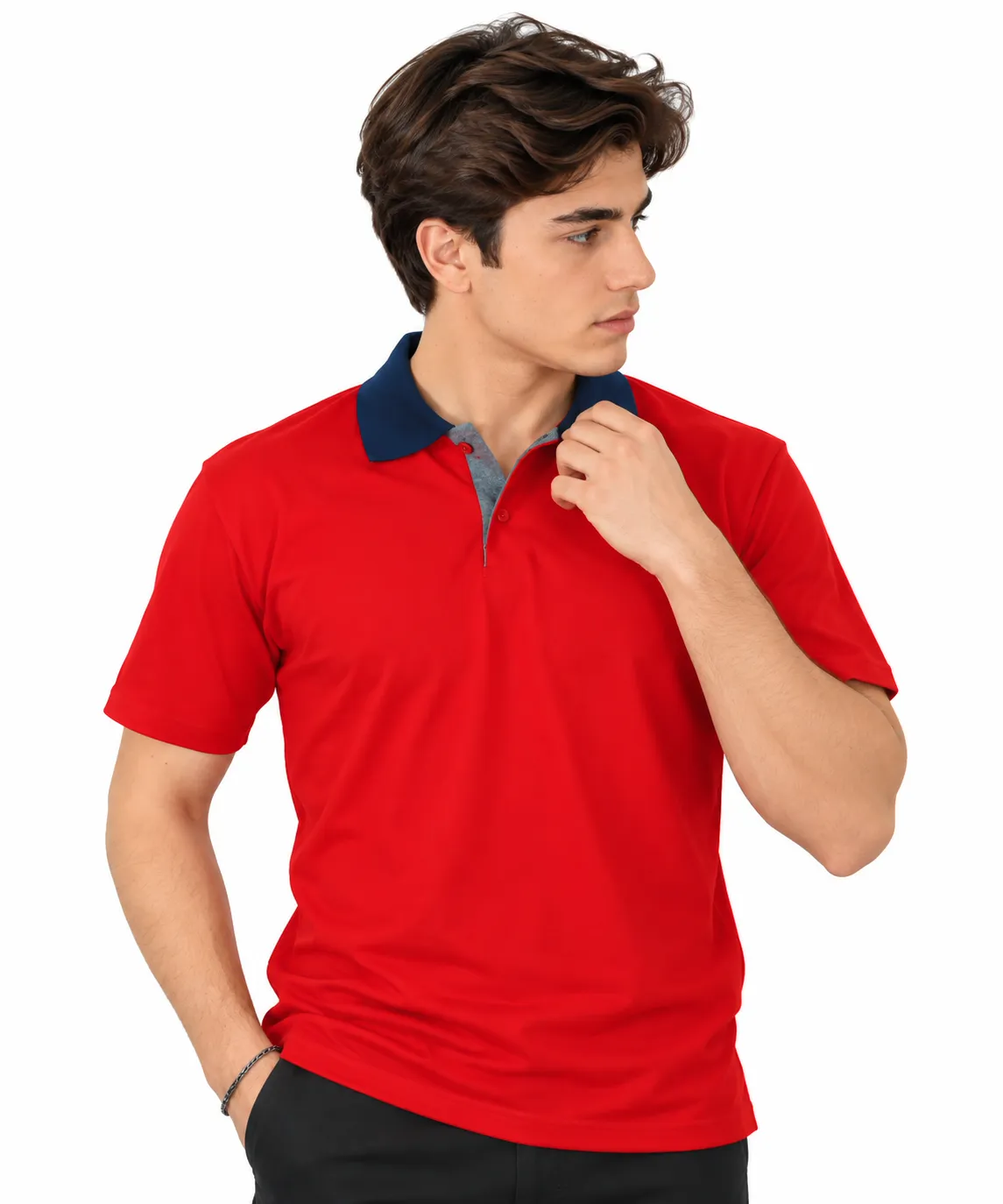 POLO YAKA PENYE T-SHIRT