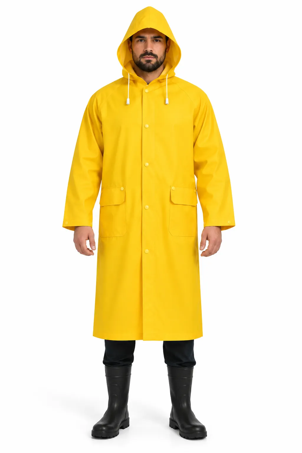 PVC YAĞMURLUK SARI