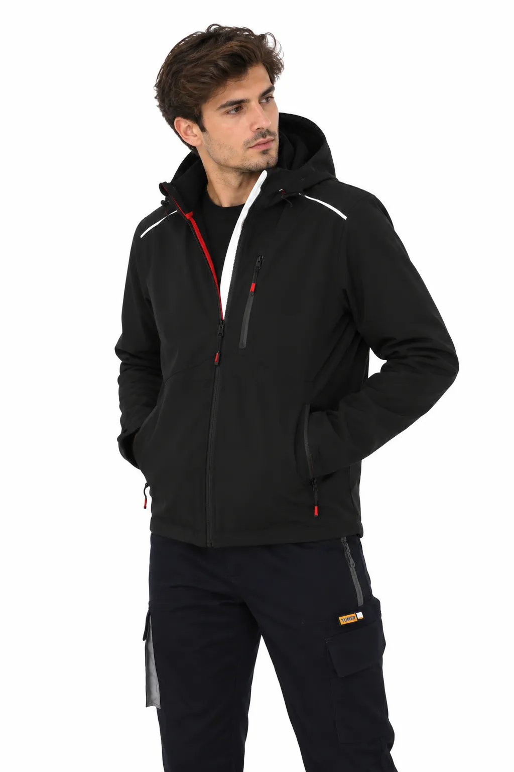 SOFTSHELL KAPÜŞONLU 2+1 MONT